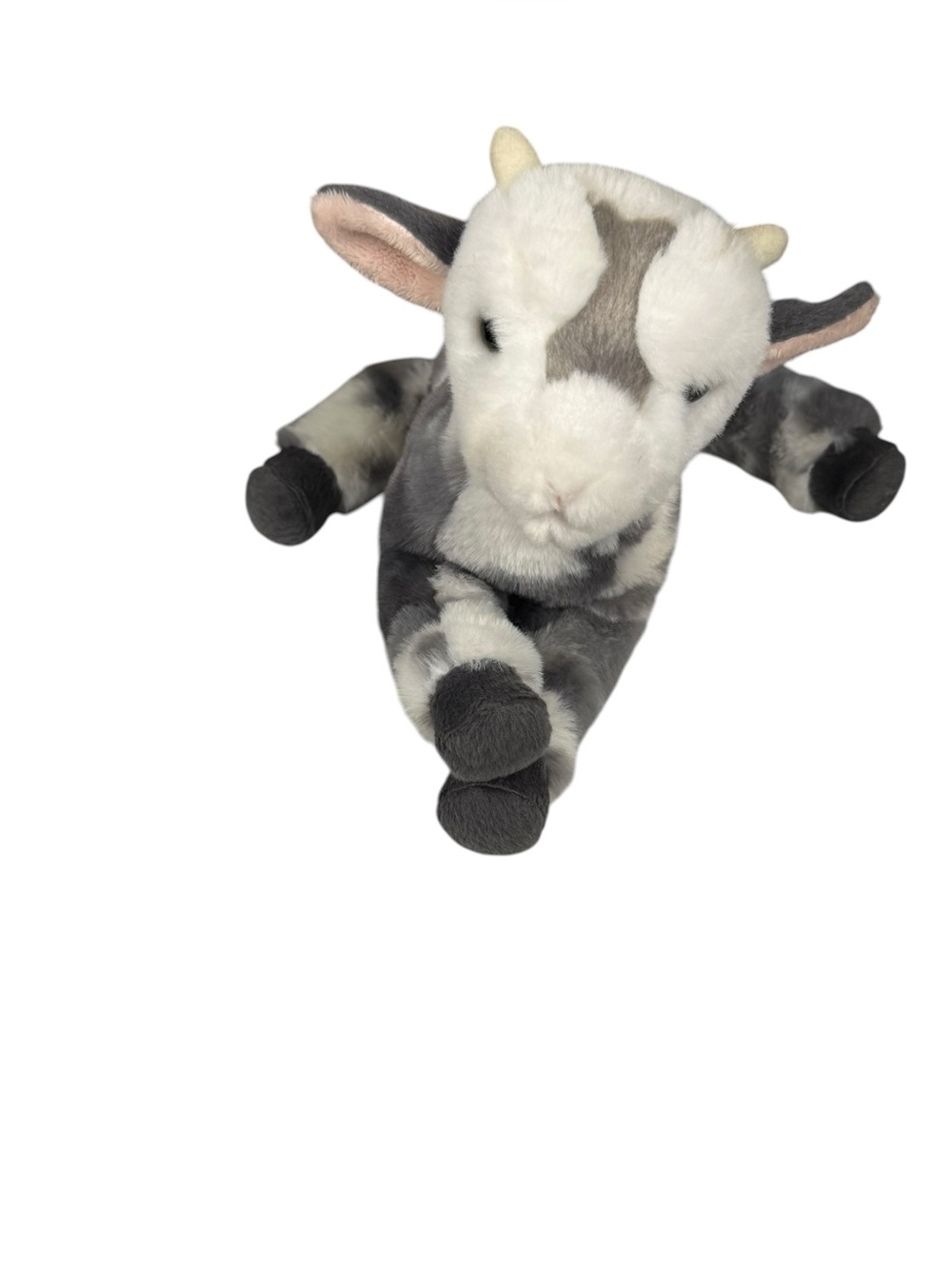 Douglas Cuddle Toy Poppy The Floppy Goat 8 Inches Soft Stuffie - Picture 8 of 12